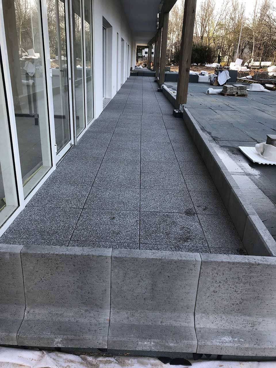 mise en place dalle beton l