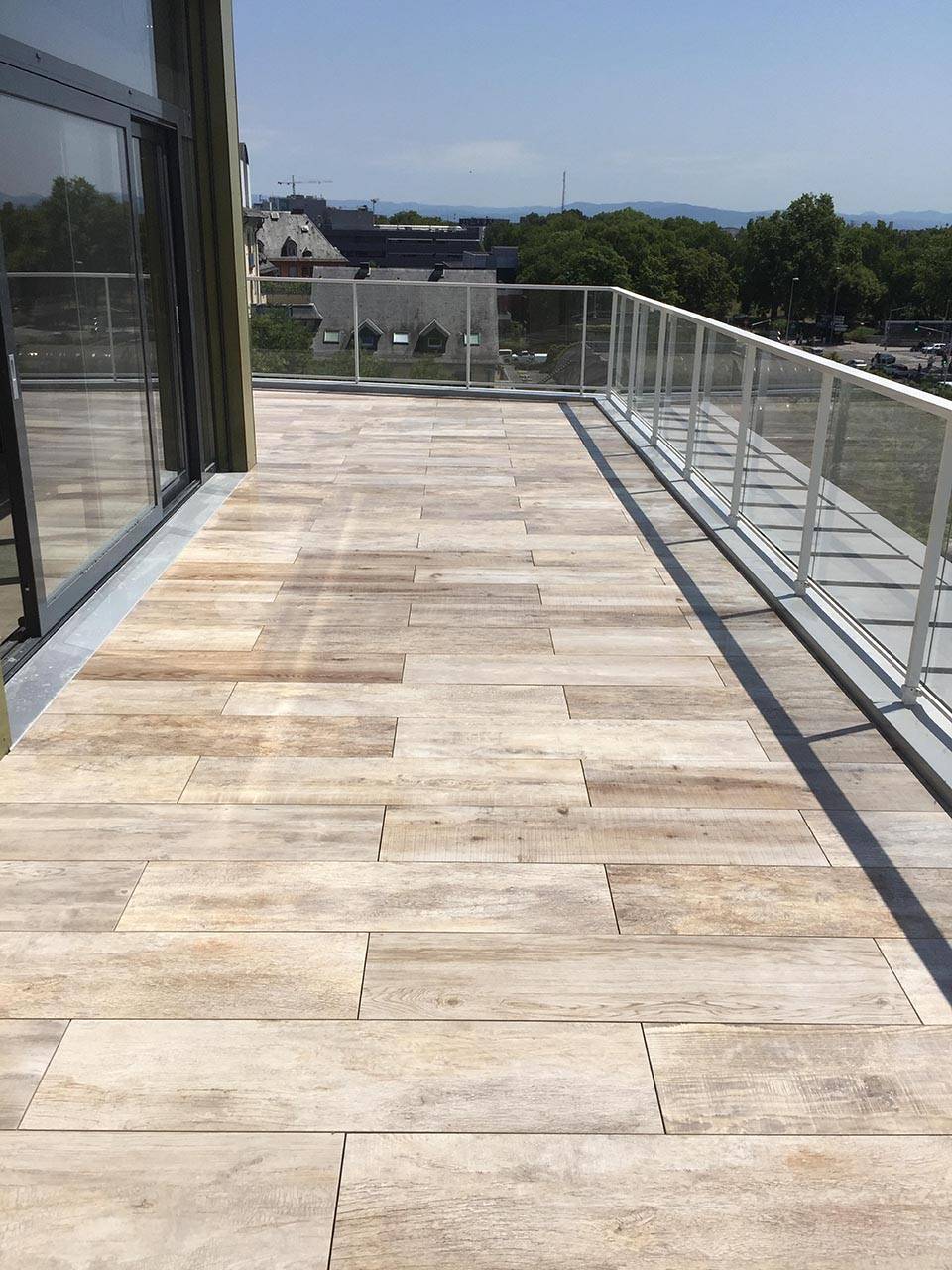 dalle ceramique terrasse